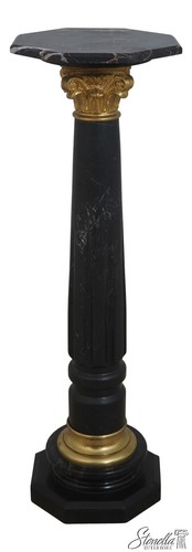 L72761 black marble column - black,