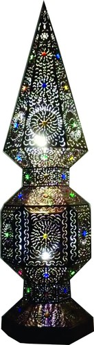 Obelisk tower tin moroccan - tin,